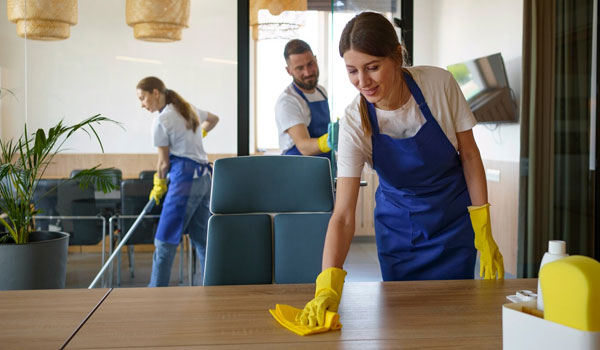 Professional-grade office cleaning